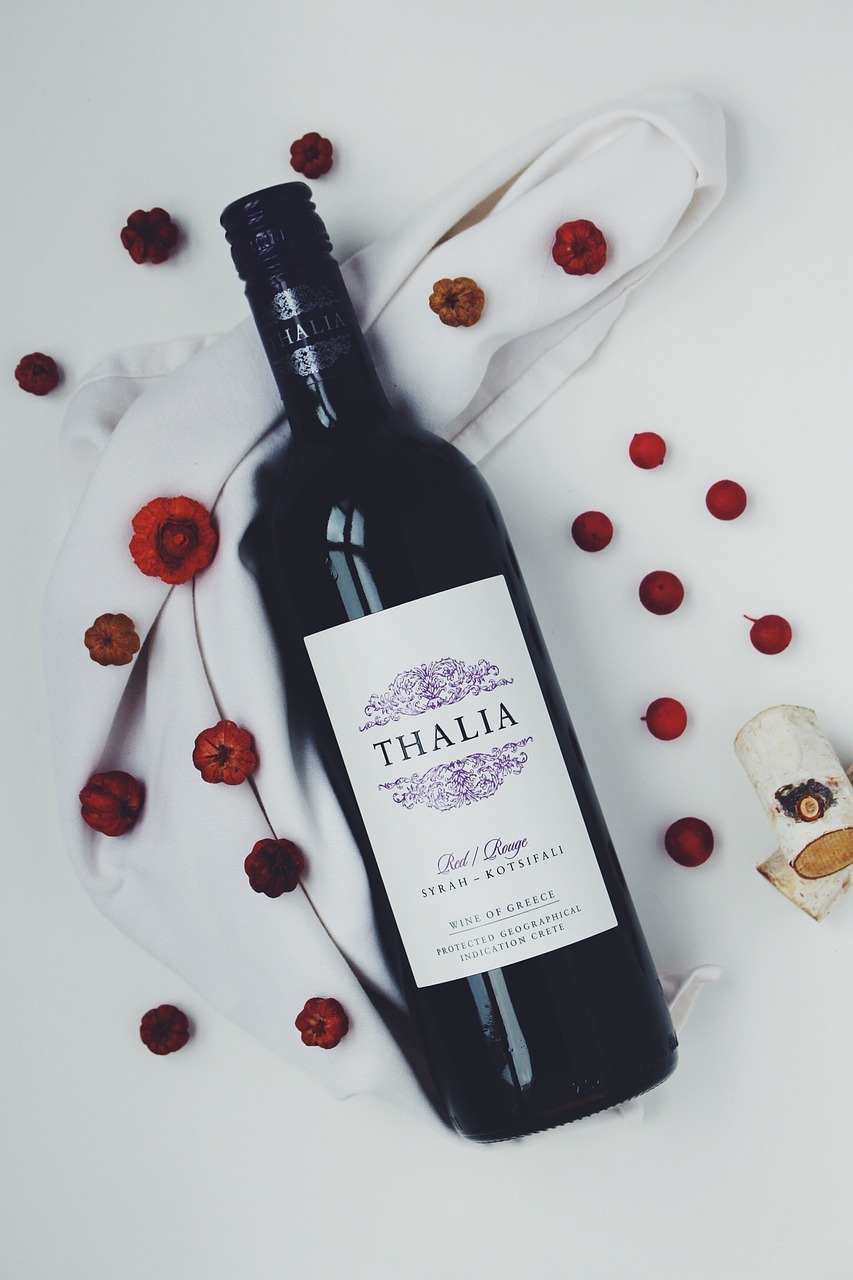 Image - wine bottle red wine fruit wine