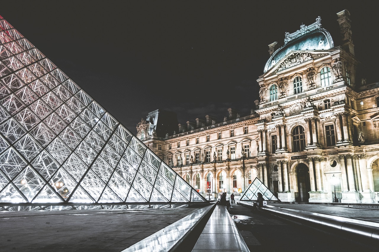 Image - louvre museum paris attraction