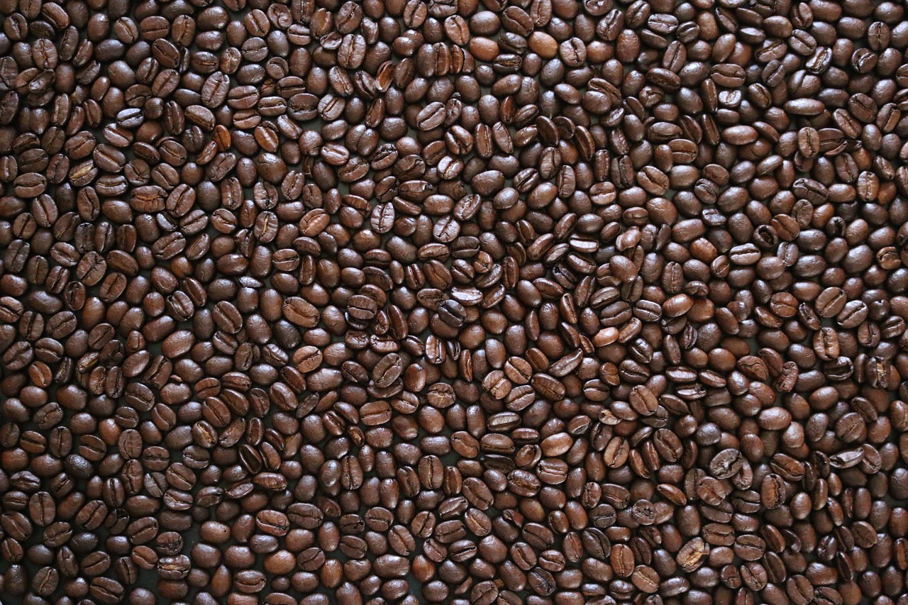 Image - coffee beans texture bean food