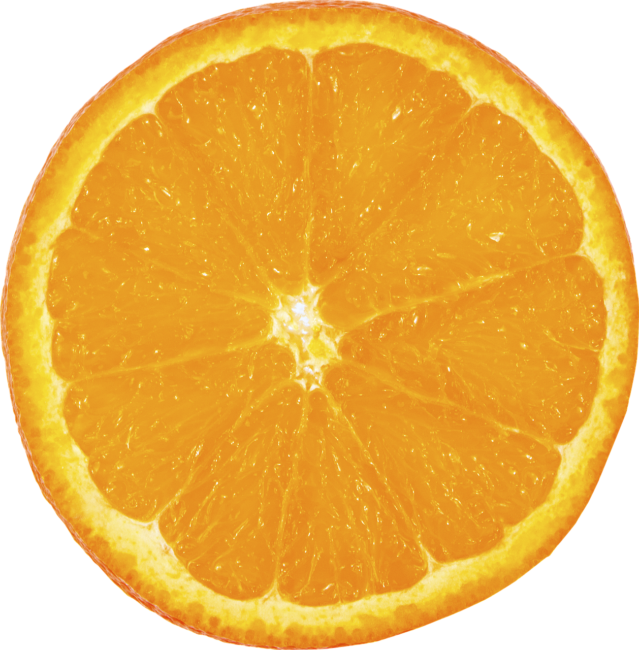 Image - fruit orange slice png transparent