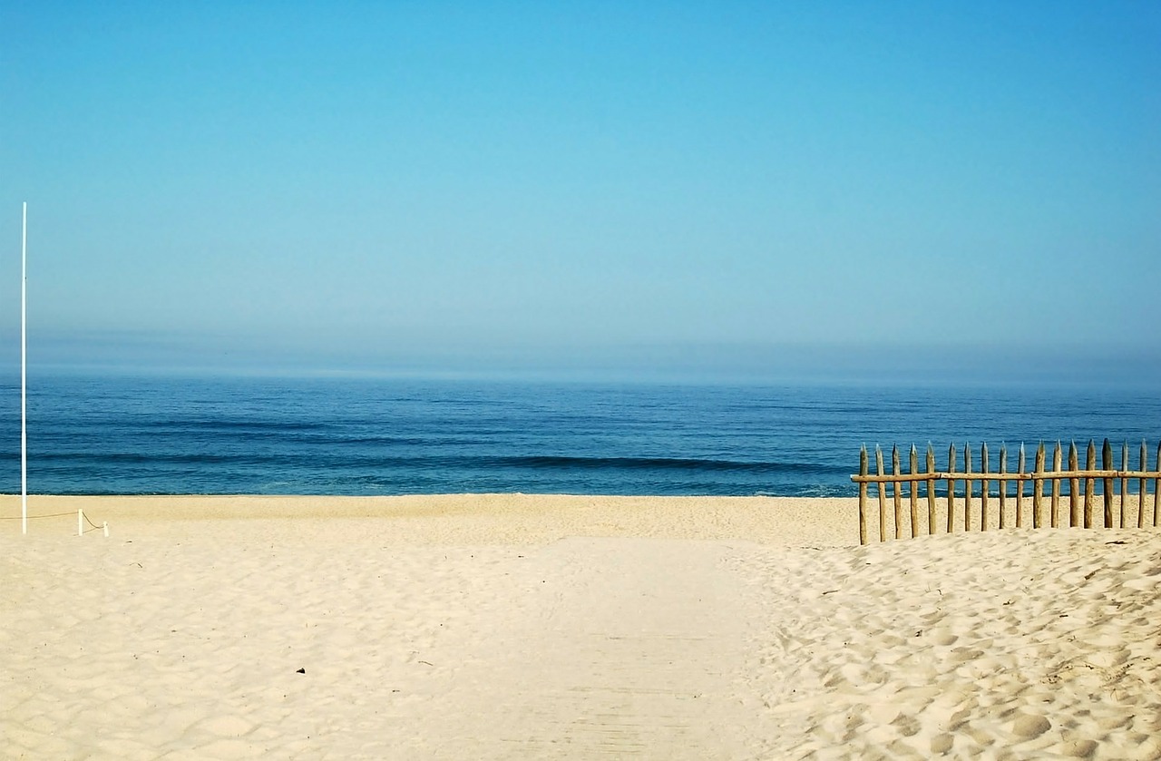 Image - beach quiaios portugal blue