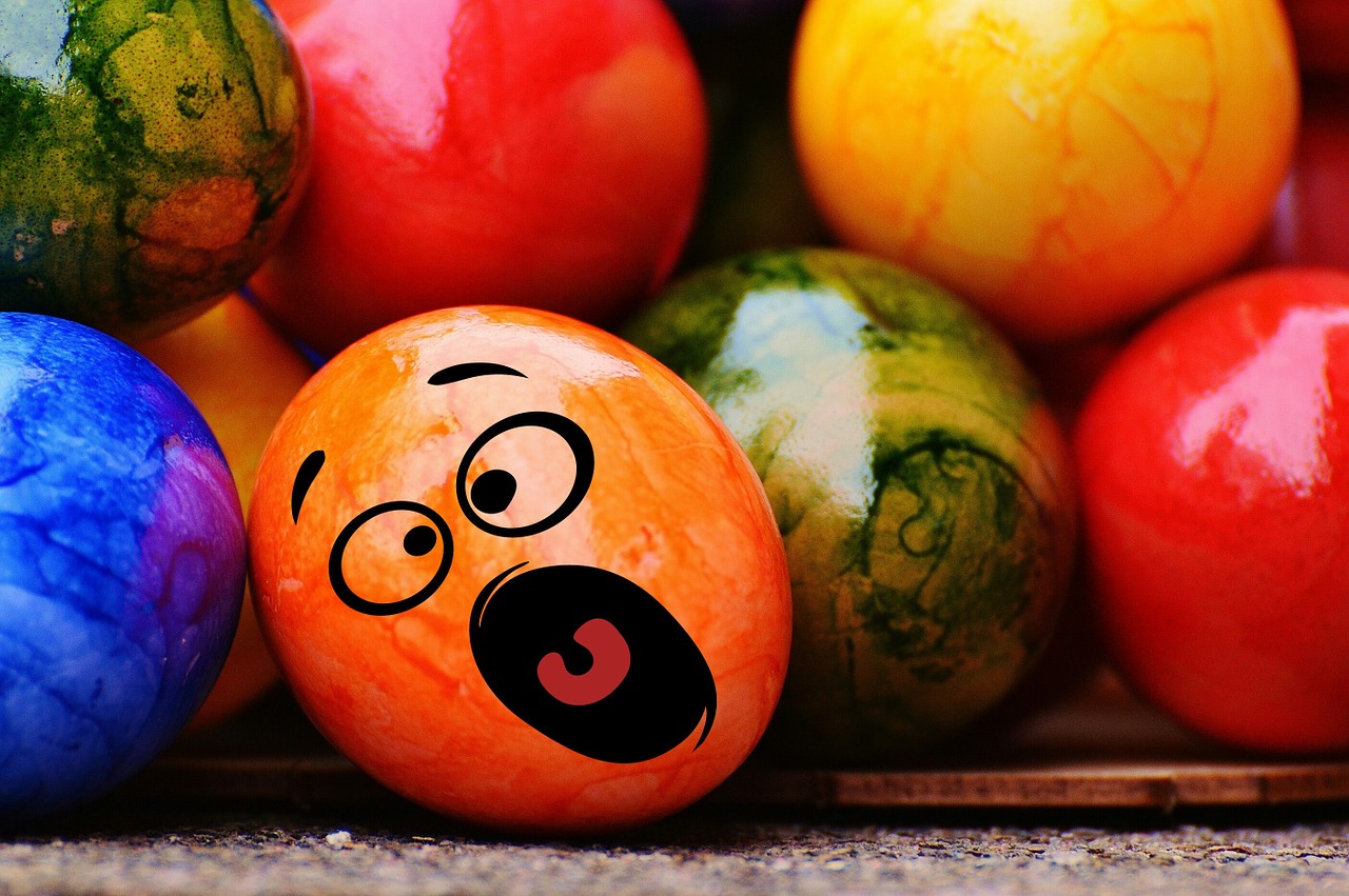 Image - easter easter eggs smiley funny