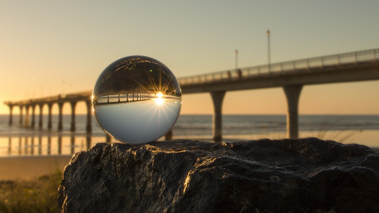 Image - new brighton crystal ball sunrise