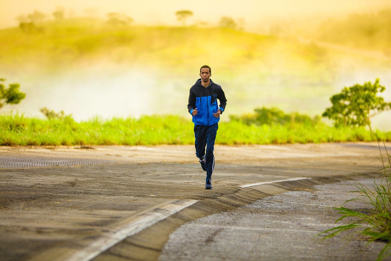 Image - man jogging running man exercise