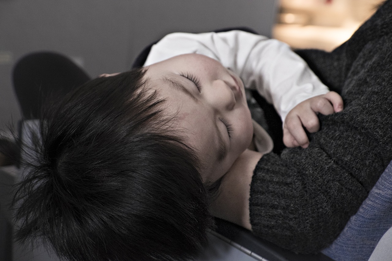 Image - toddler boy sleeping child