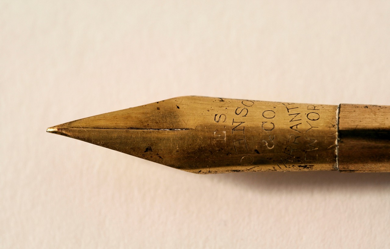 Image - pen nib fountain pen sharp point