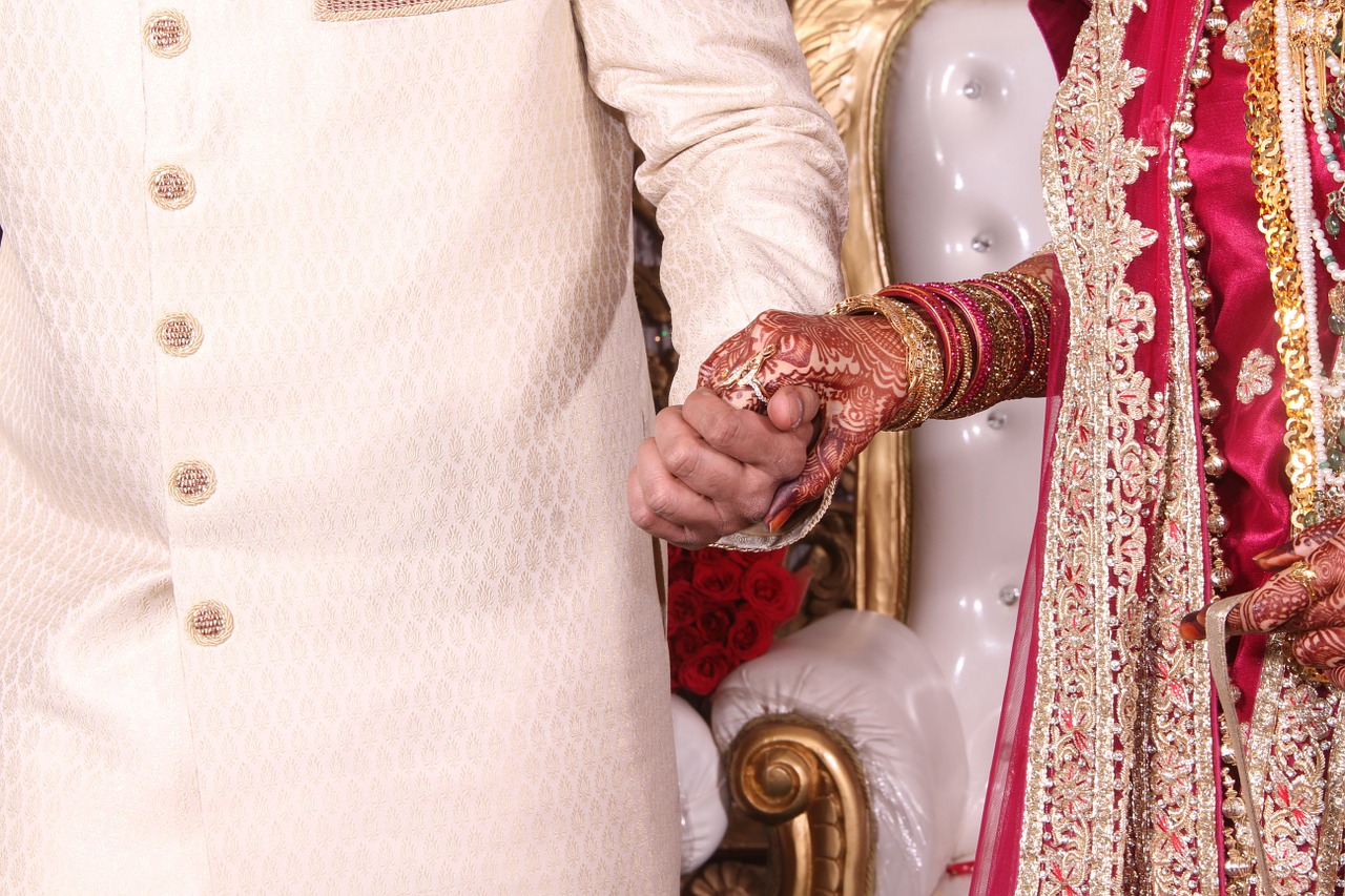 Image - couple indian wedding indian couple