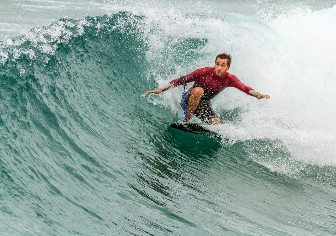 Image - surfing surfboard man surf wave