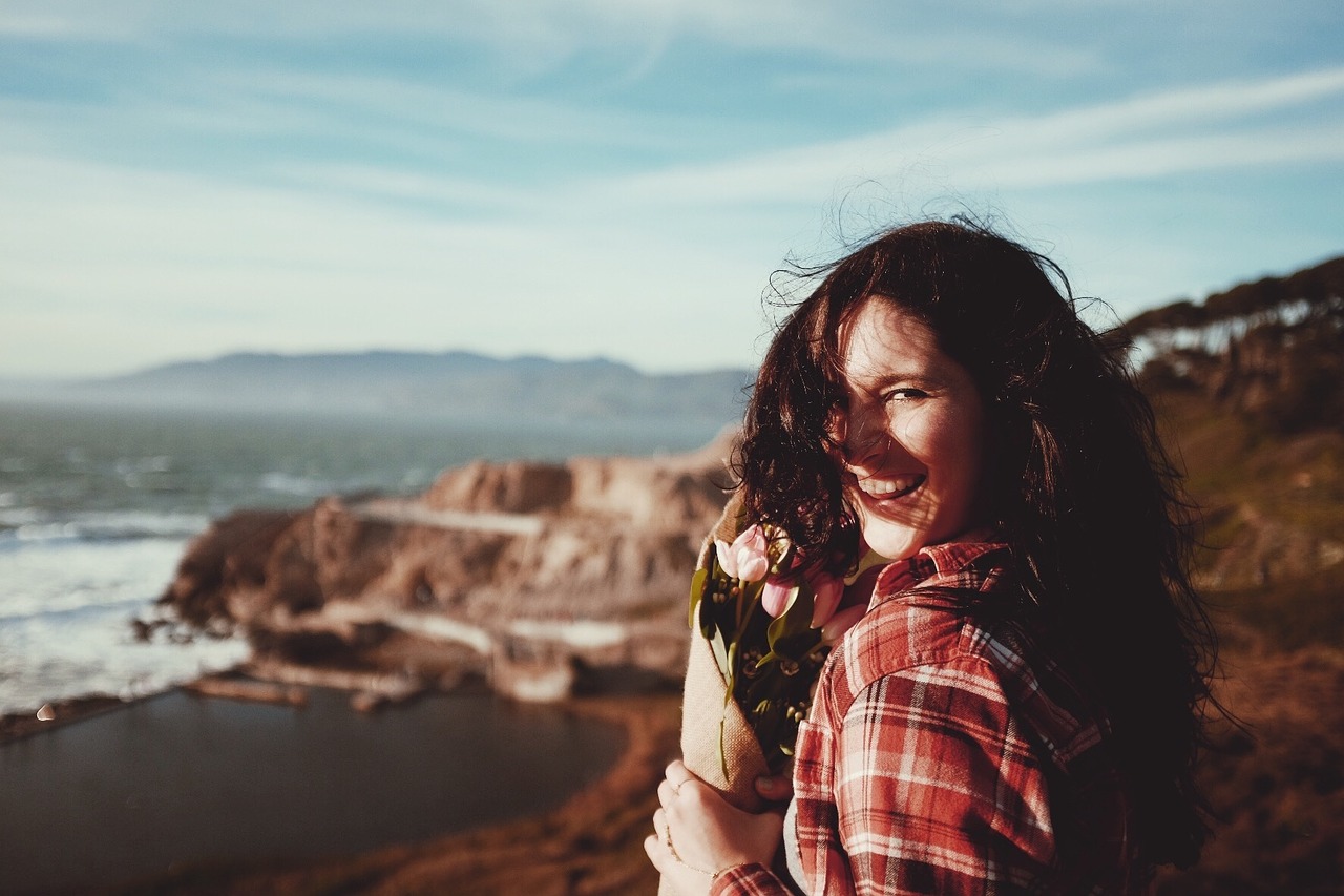 Image - woman laughter happy female fun