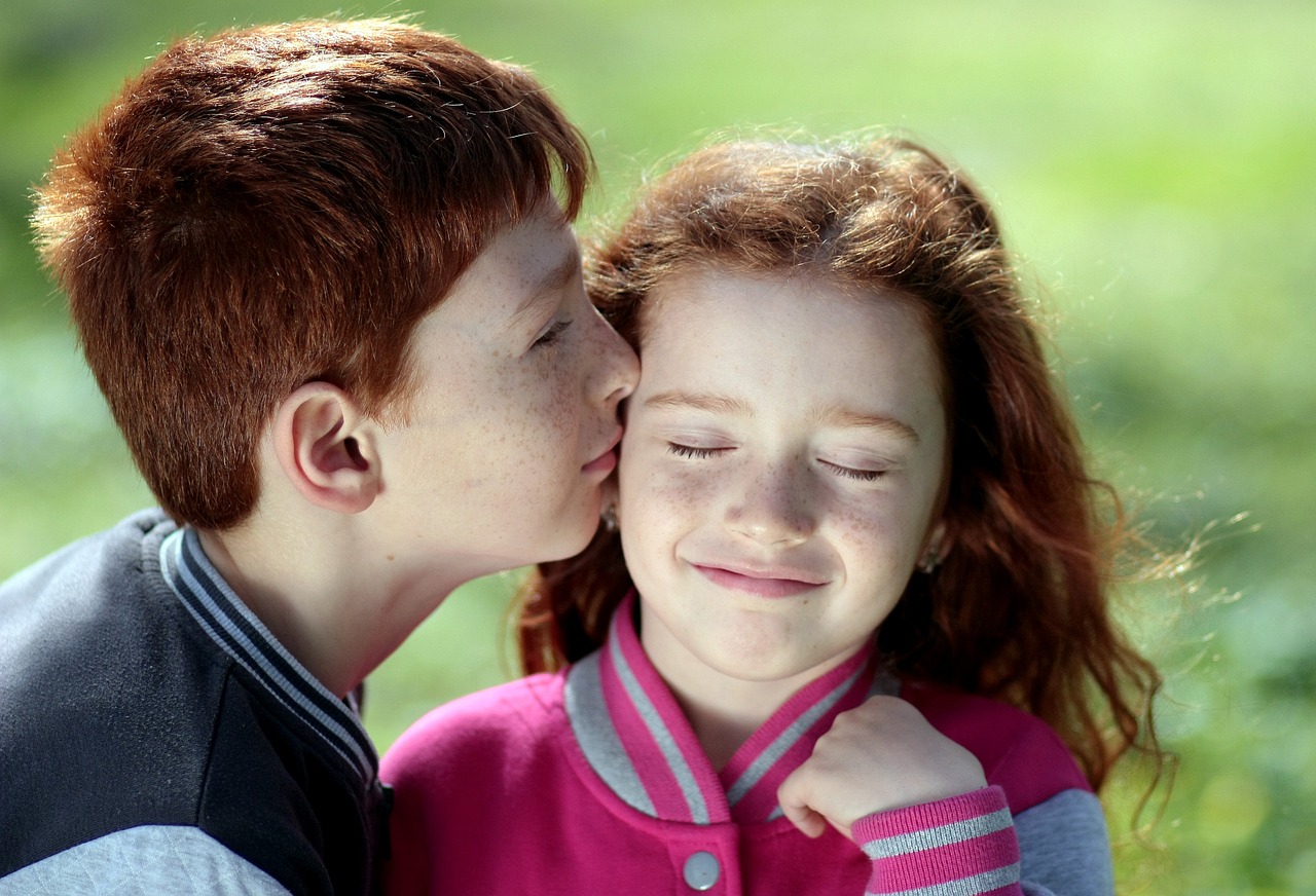 Image - brother sister red hair freckles