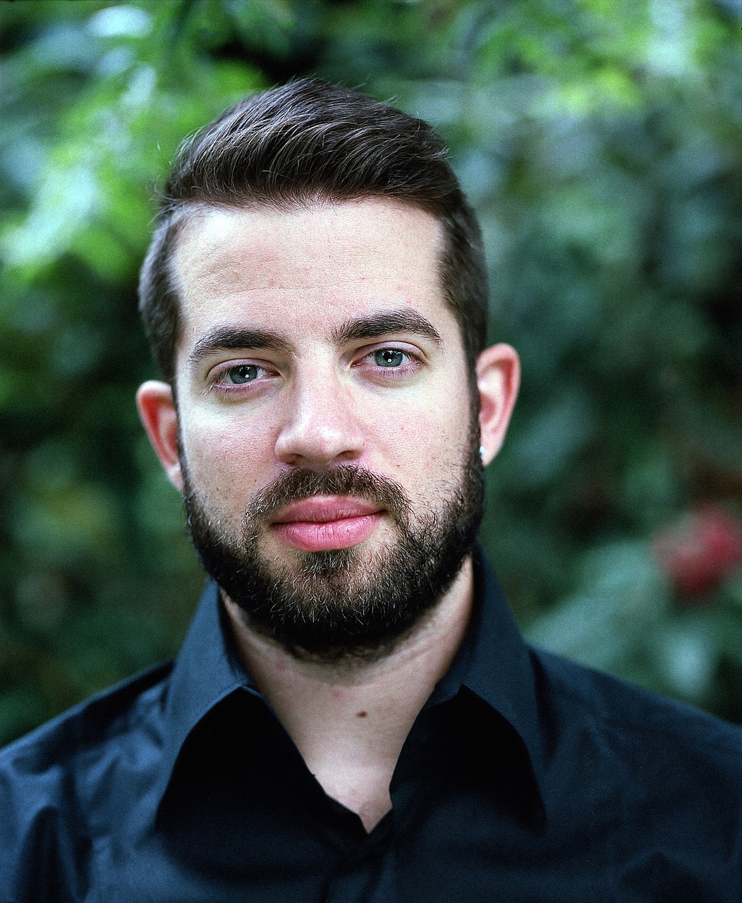 Image - young man portrait beard young man