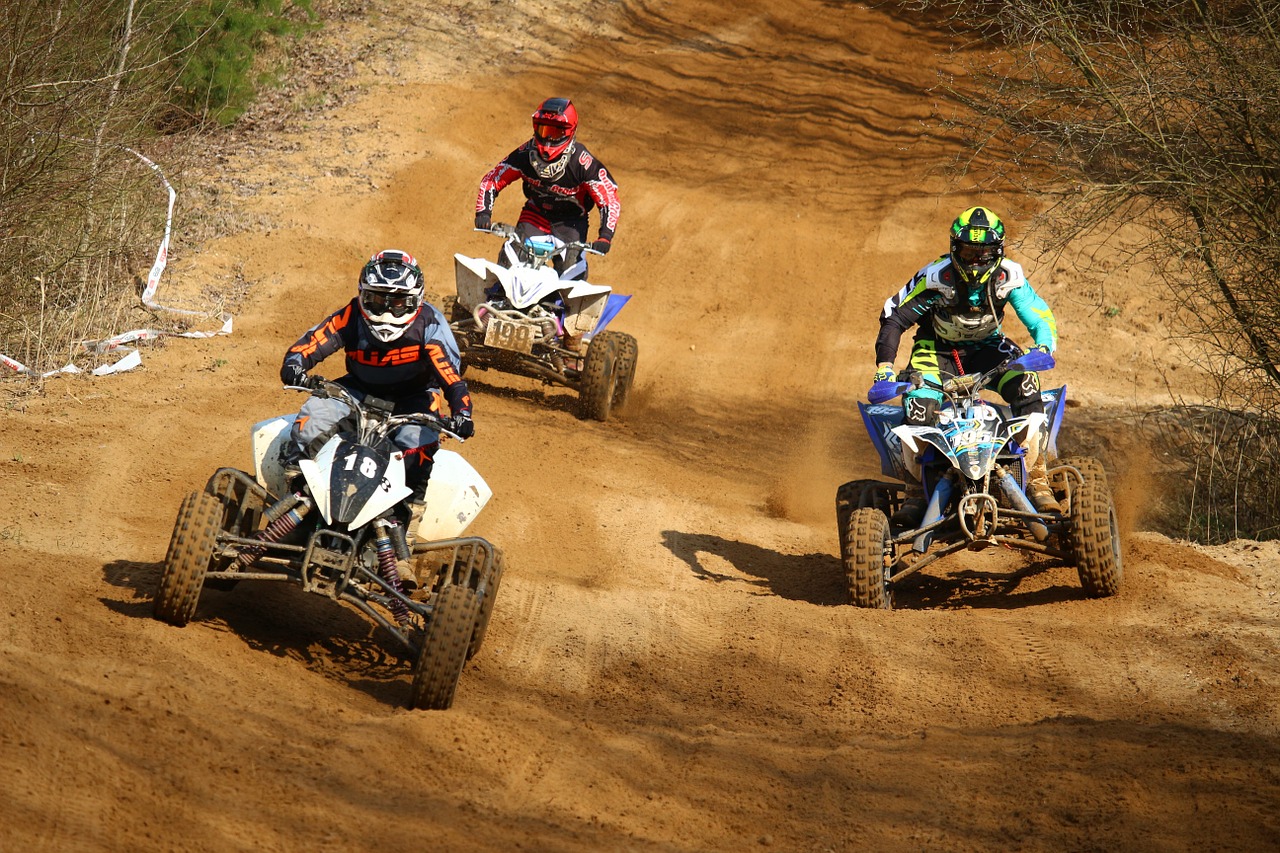 Image - motocross cross quad atv race