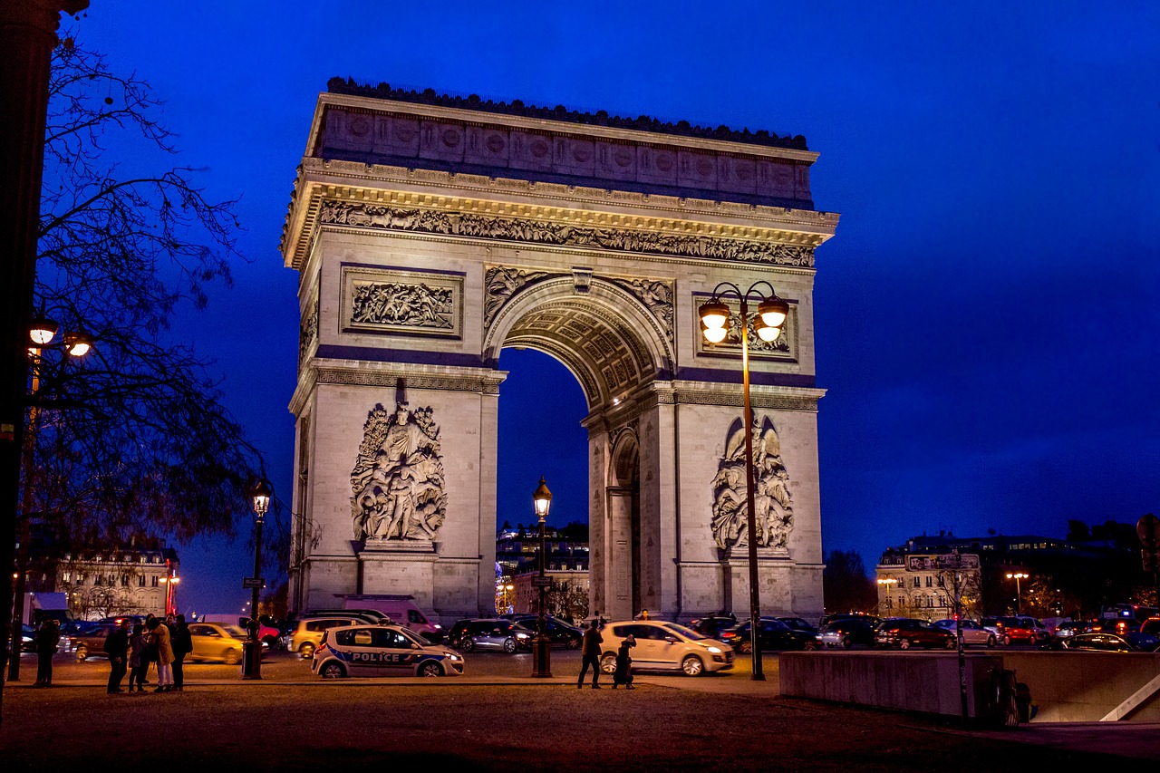 Image - arc de triomphe paris france