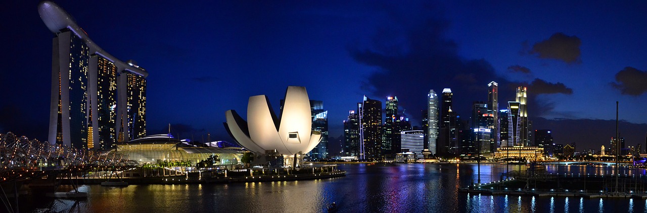 Image - city singapore marina bay sands