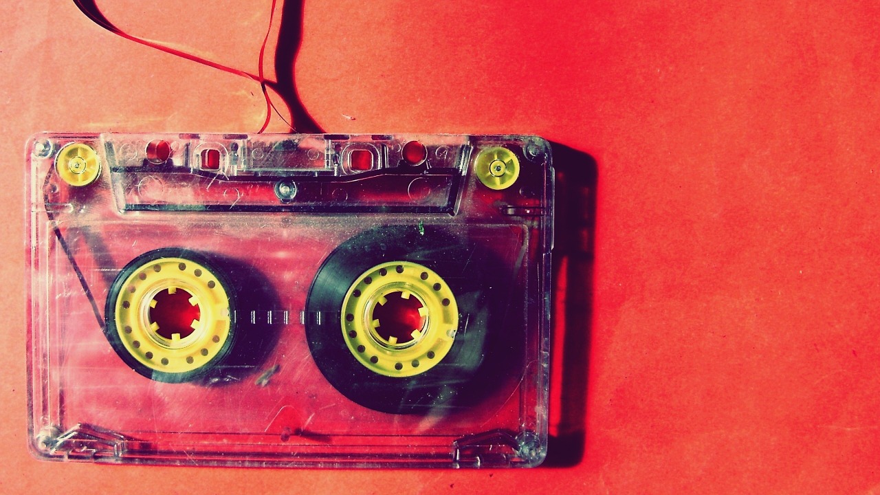 Image - music cassette tape cassette retro