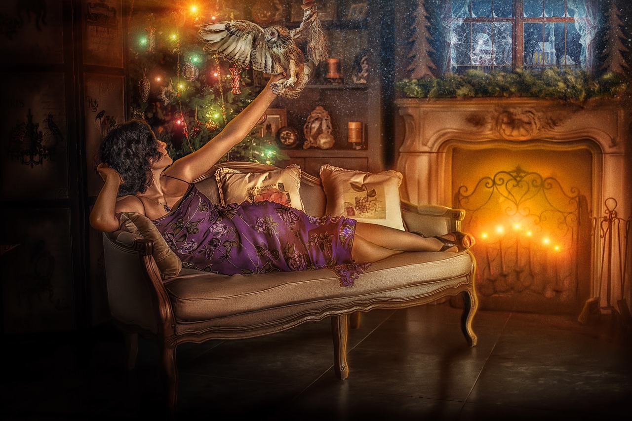 Image - magic owl flower mistress night