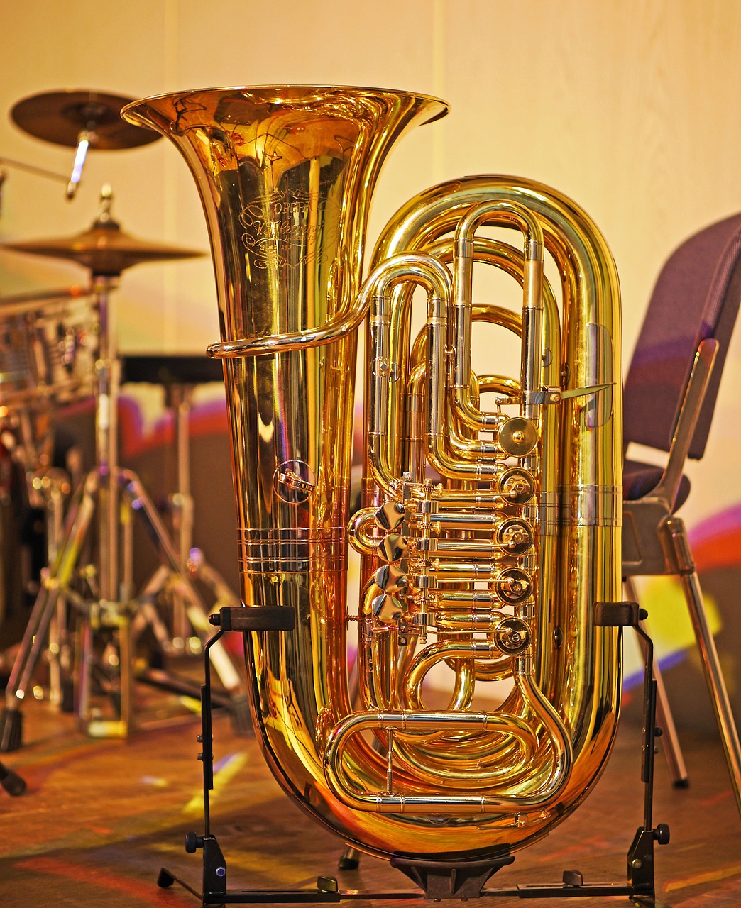Image - tuba drums jazz session break
