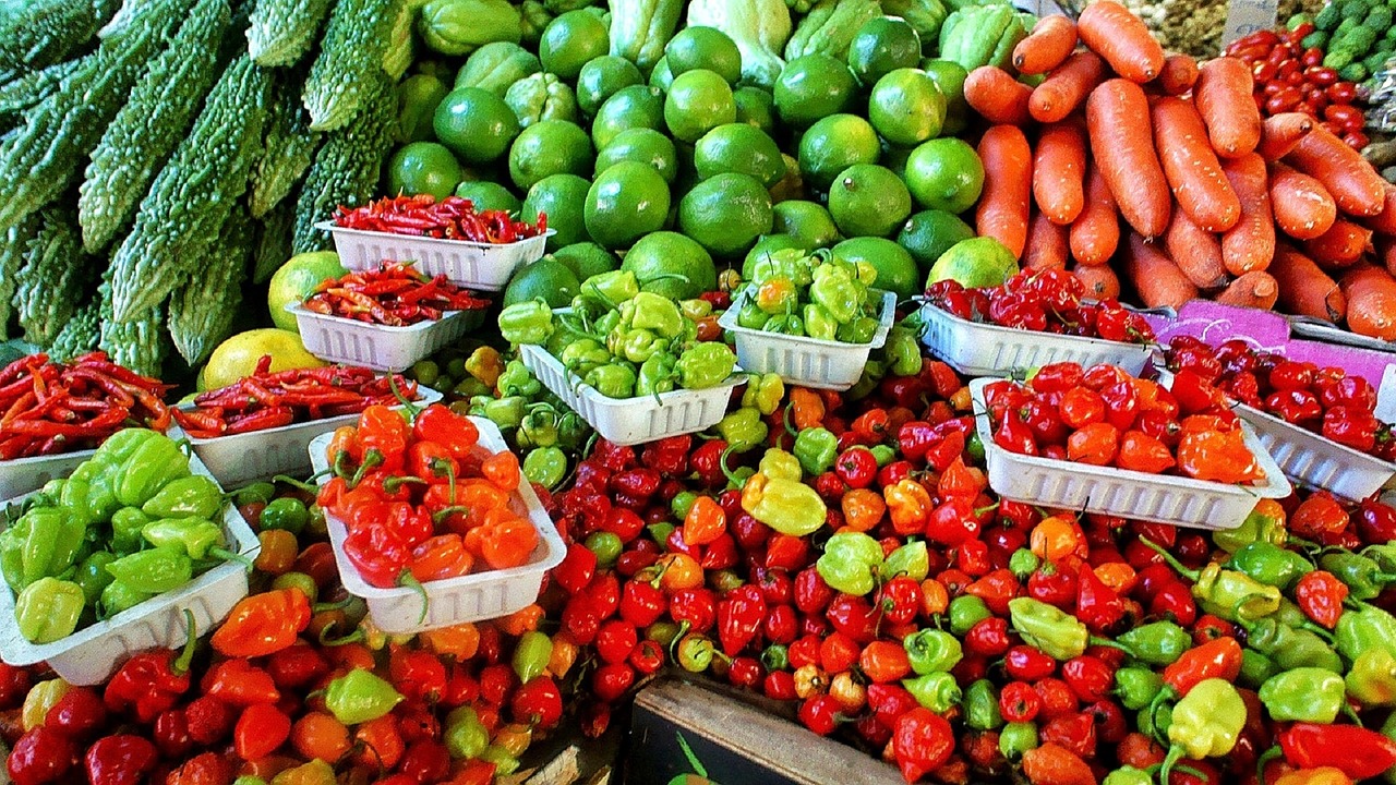 Image - farmers market fresh vegetable ripe