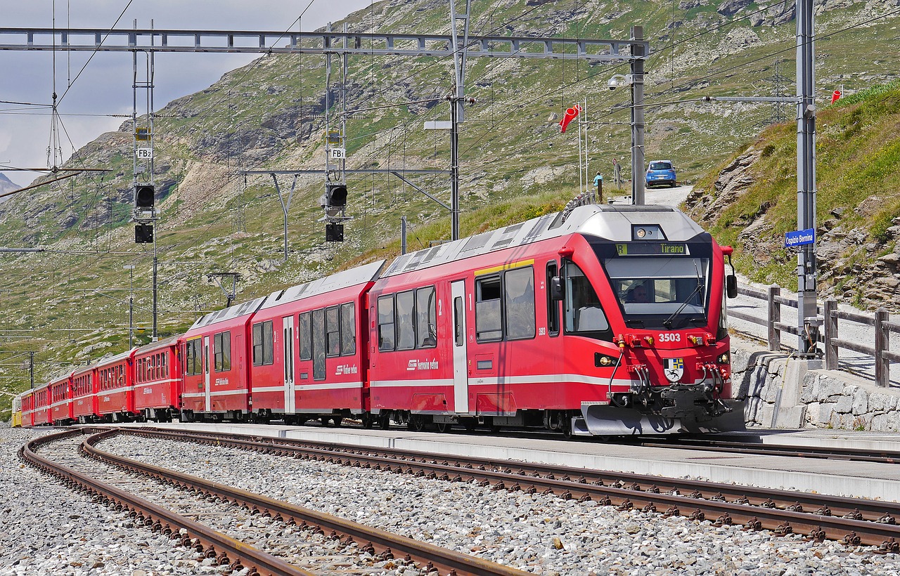 Image - bernina railway regional train pass