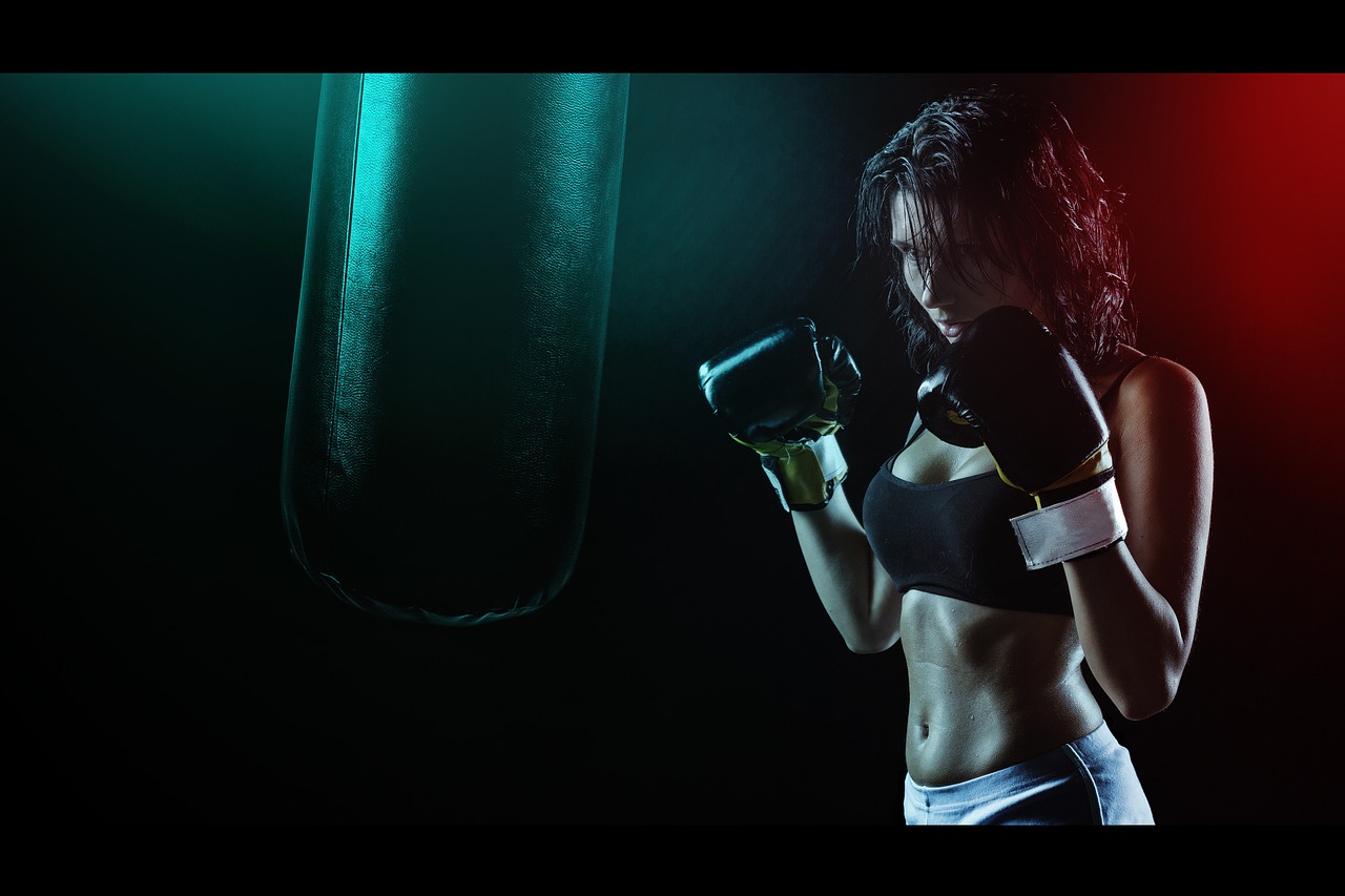 Image - girl boxer ring boxing pear