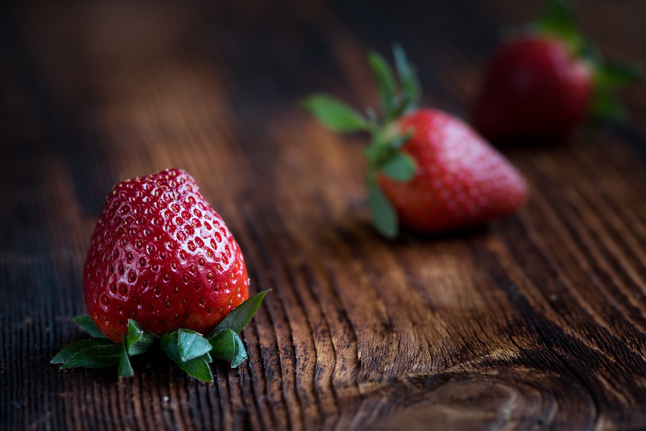 Image - strawberries fruit soft fruit red