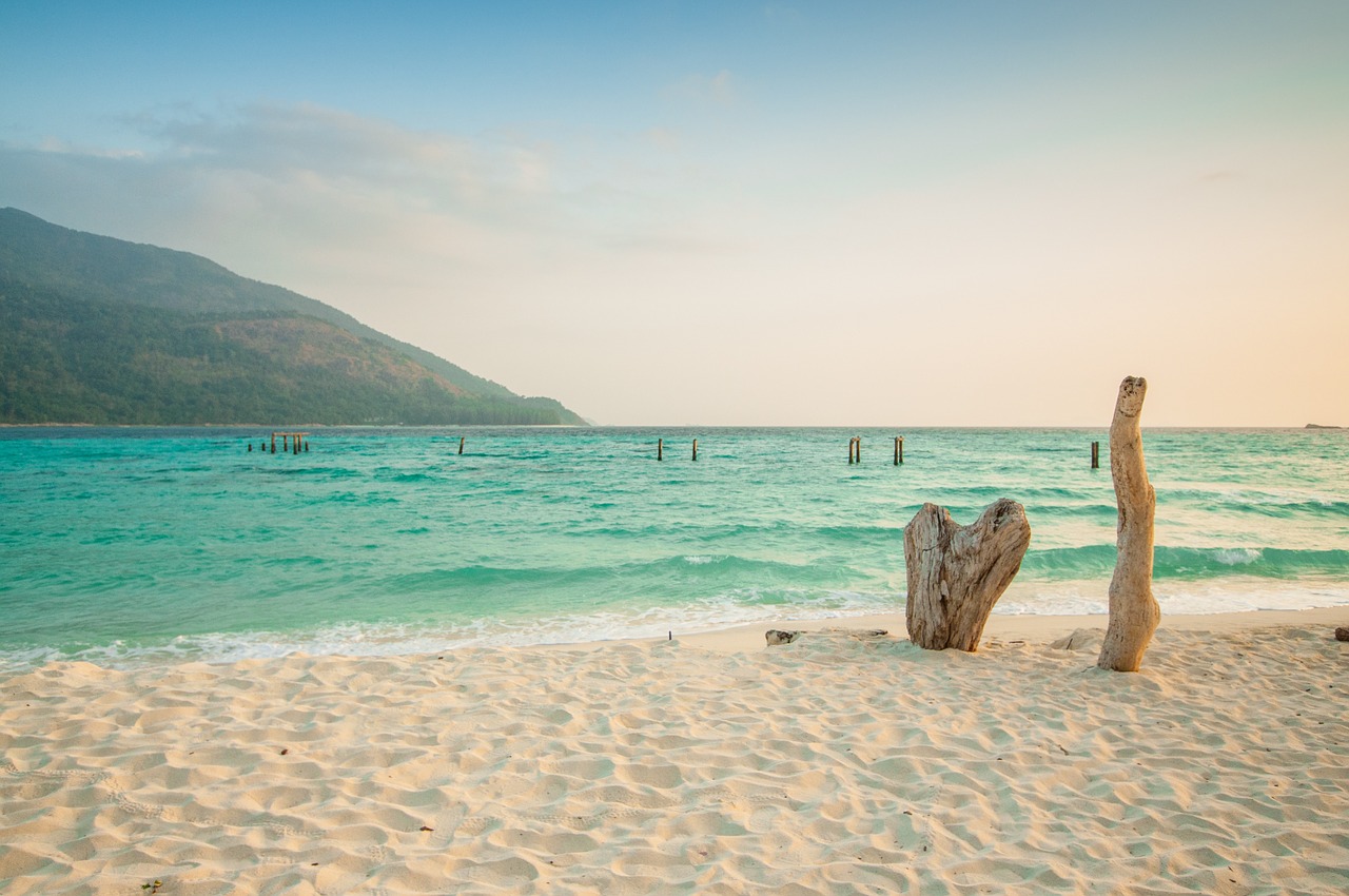 Image - thailand beach no people blue water