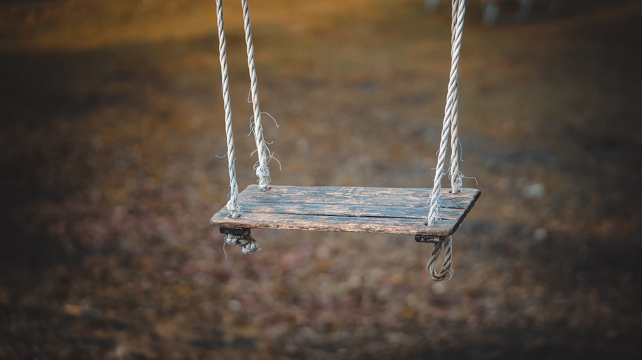 Image - swing play childhood fun park
