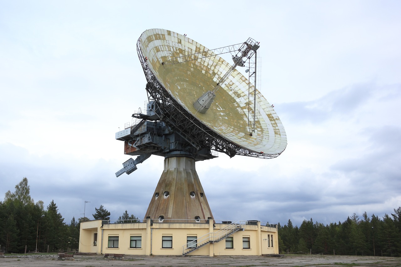 Image - latvia irbene radio telescope dish