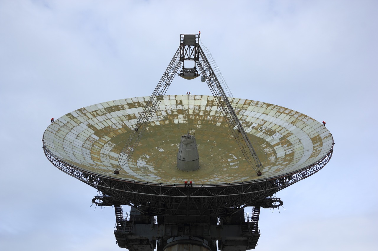 Image - latvia irbene radio telescope dish