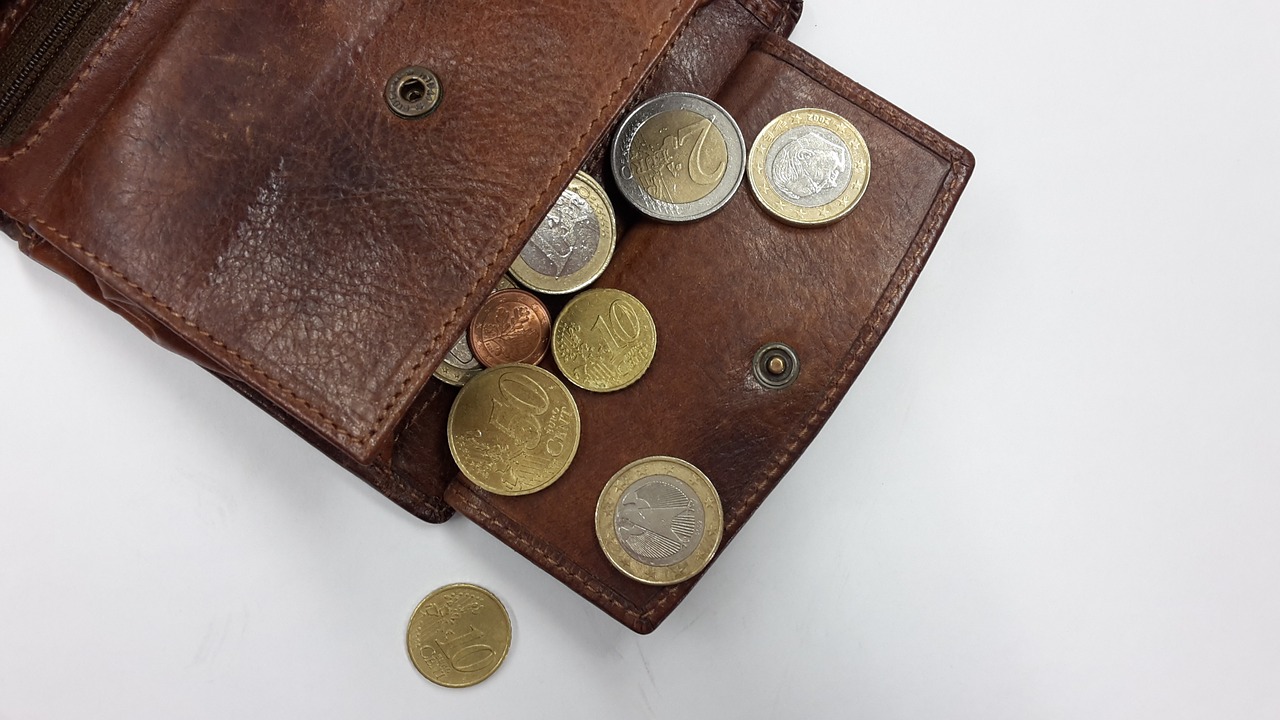 Image - purse coins money euro