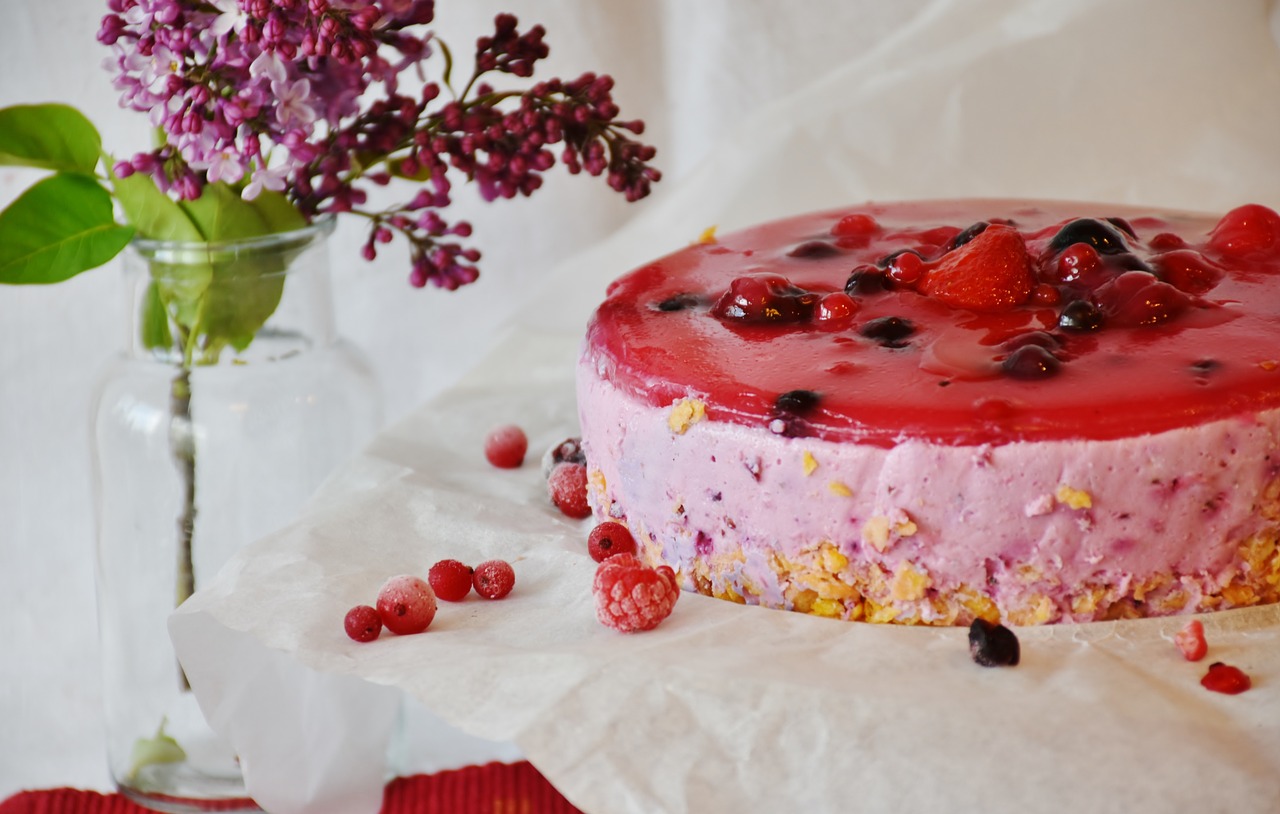 Image - cake quark berries father s day
