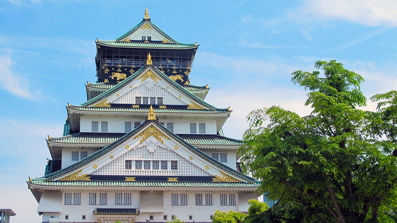 Image - osaka castle japan five osaka