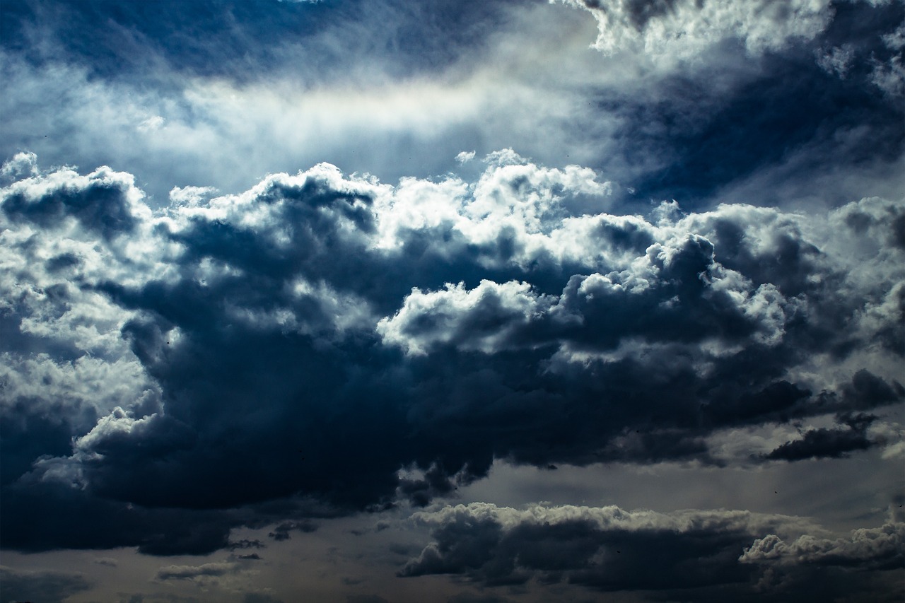 Image - clouds dark clouds sky clouds form