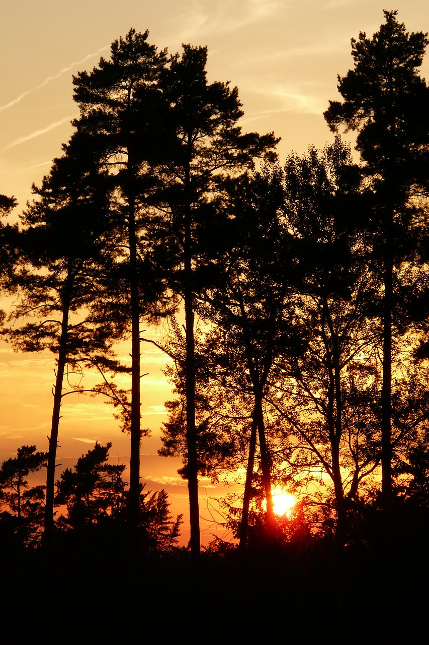 Image - evening sky sunset afterglow sky