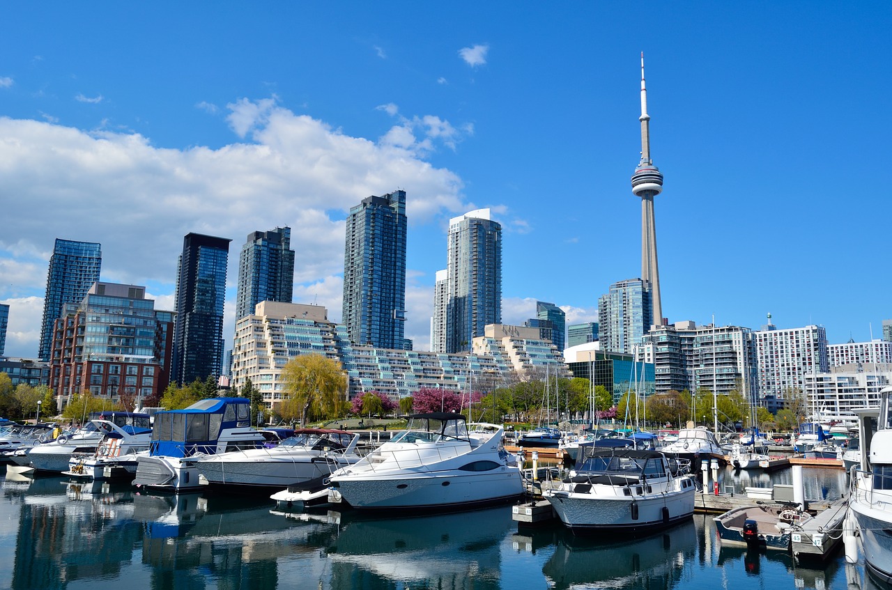 Image - toronto canada cn tower skyscrapers