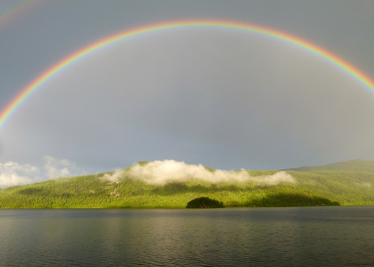 Image - rainbow canim lake british columbia