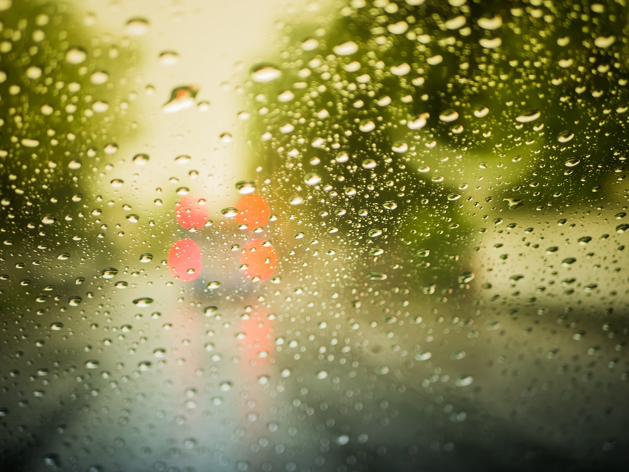 Image - raindrop rain beaded wet glass