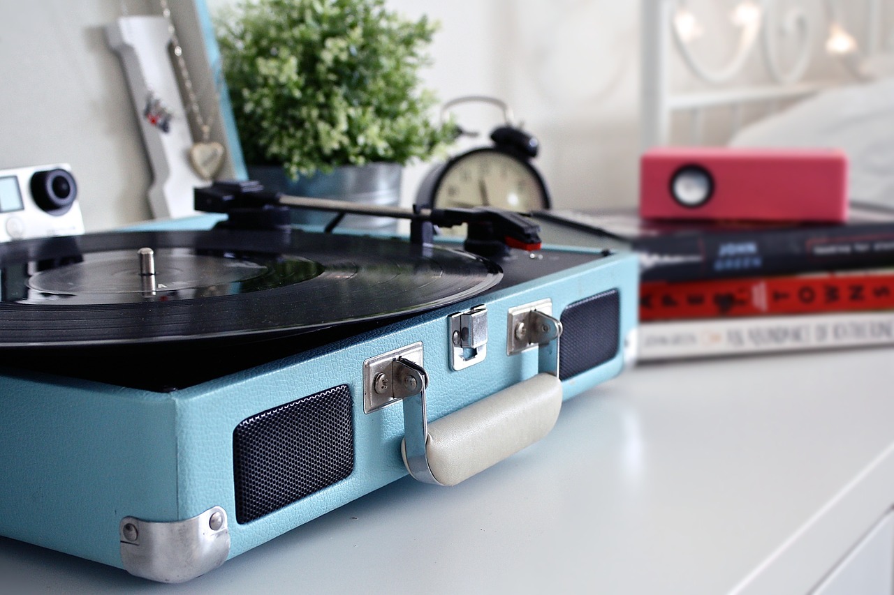 Image - record vintage record player music