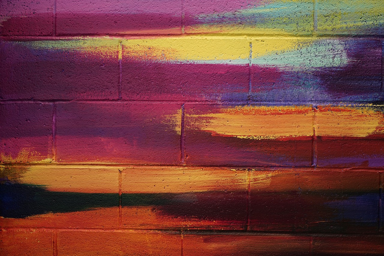 Image - art brick color modern style