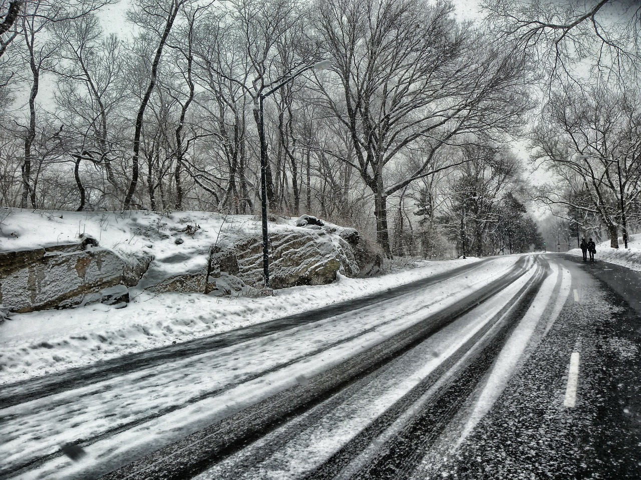 Image - central park new york city road