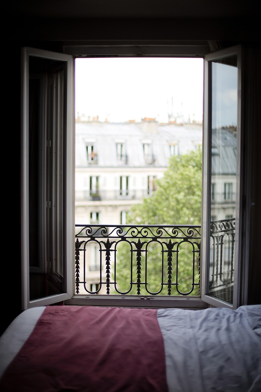 Image - bedroom window france interior