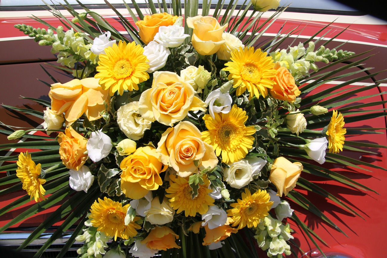 Image - bouquet of flowers summer flowers
