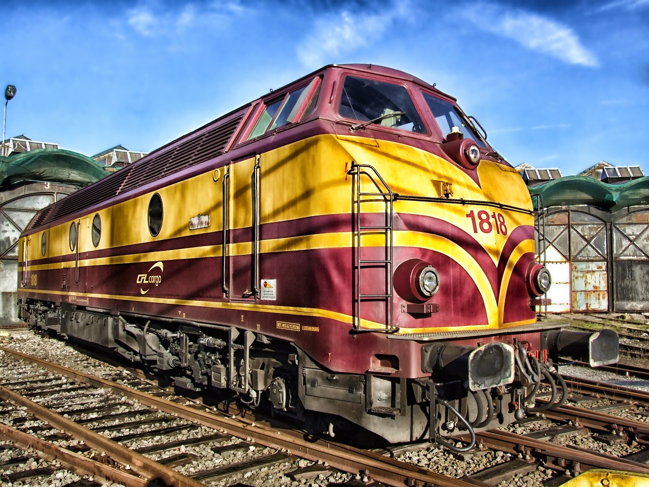 Image - train luxembourg locomotive