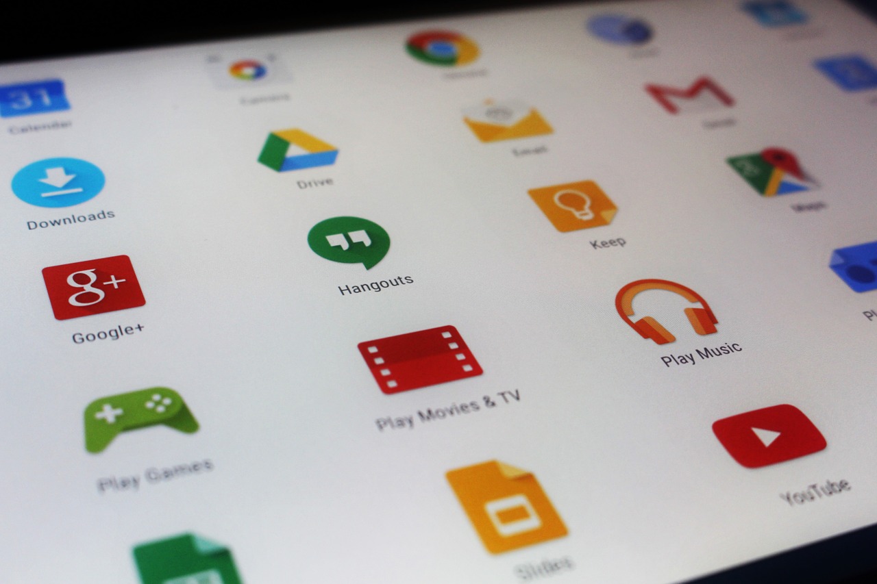Image - tablet screen apps android