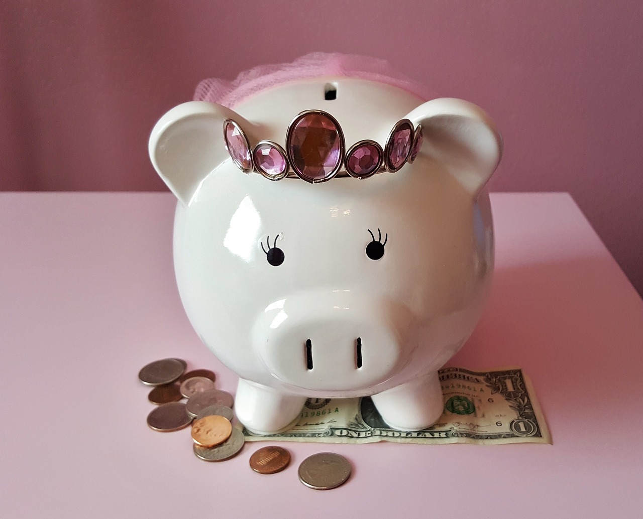 Image - piggy bank pig piggy pink savings