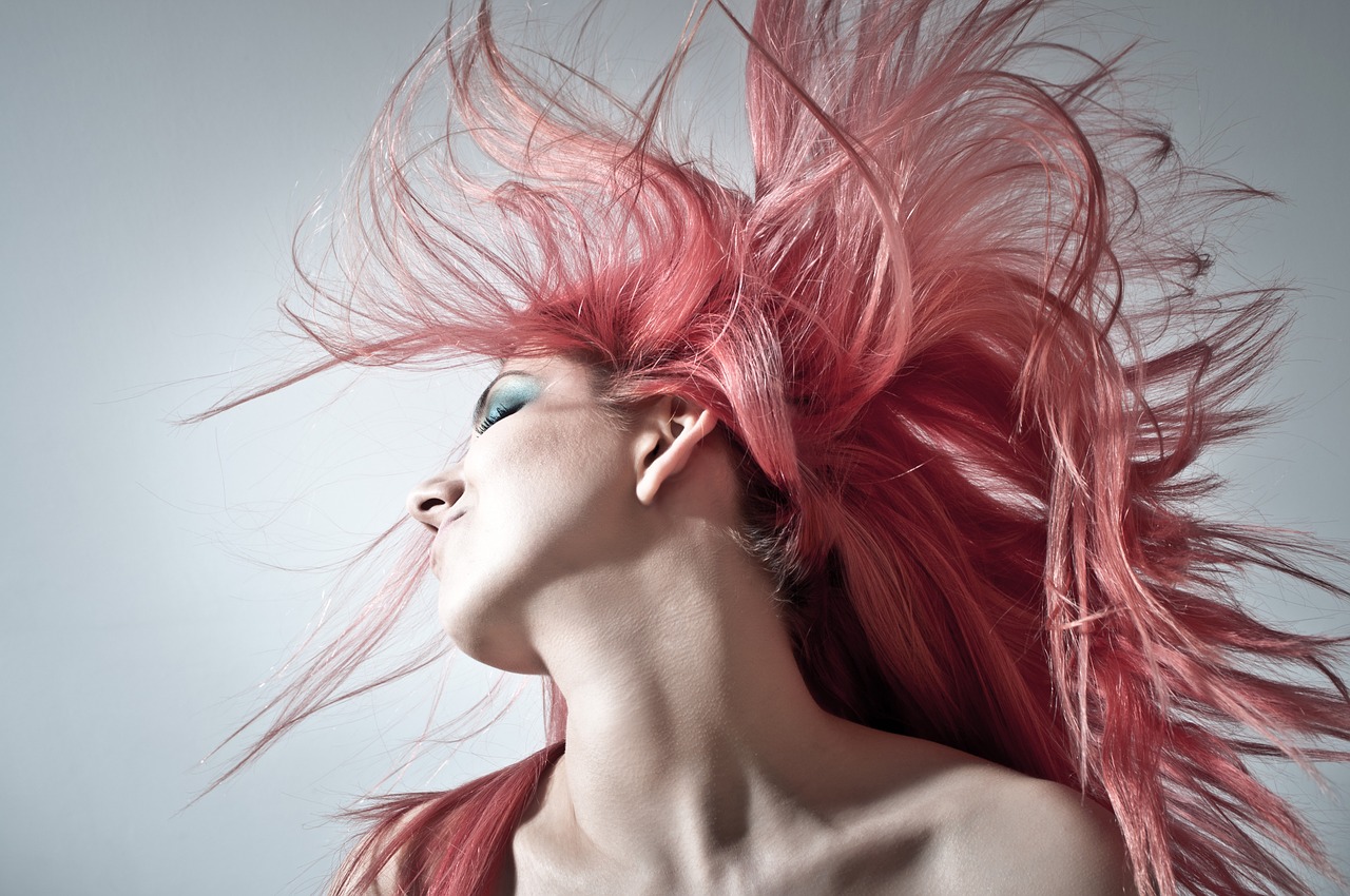 Image - pink hair hairstyle women