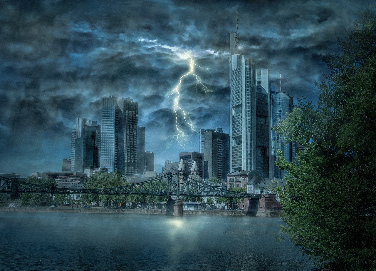 Image - frankfurt flash thunderstorm storm