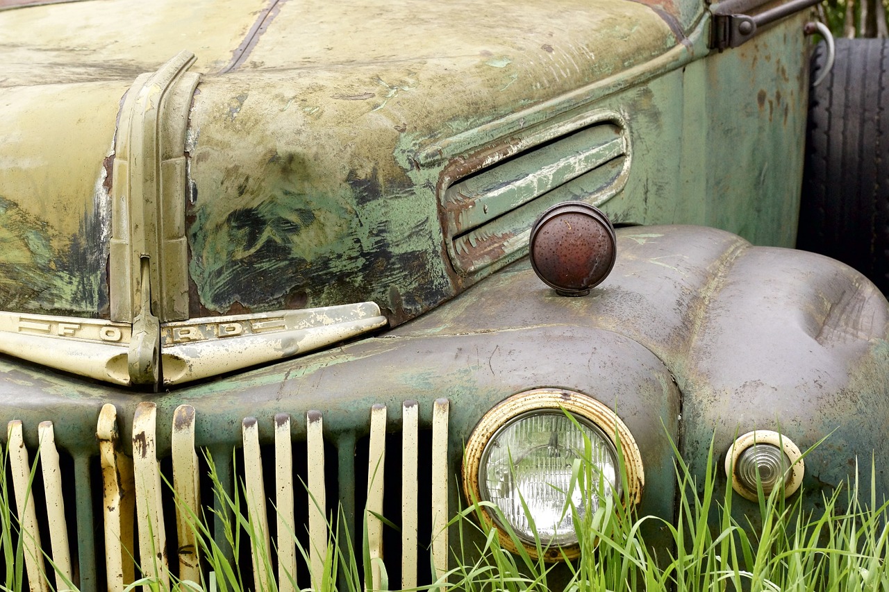 Image - car rust antique vehicle old