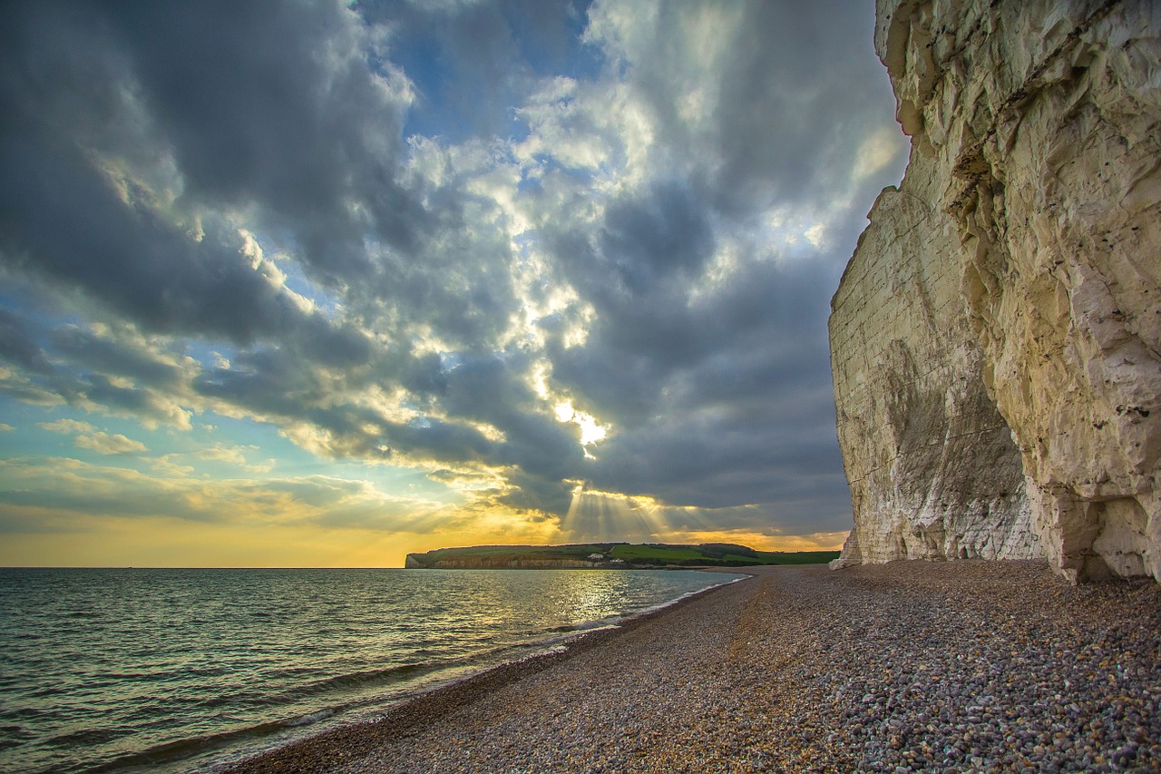 Image - seven sisters reefs ocean england