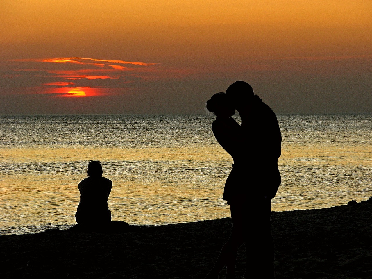 Image - lovers pair love jealousy rivalry